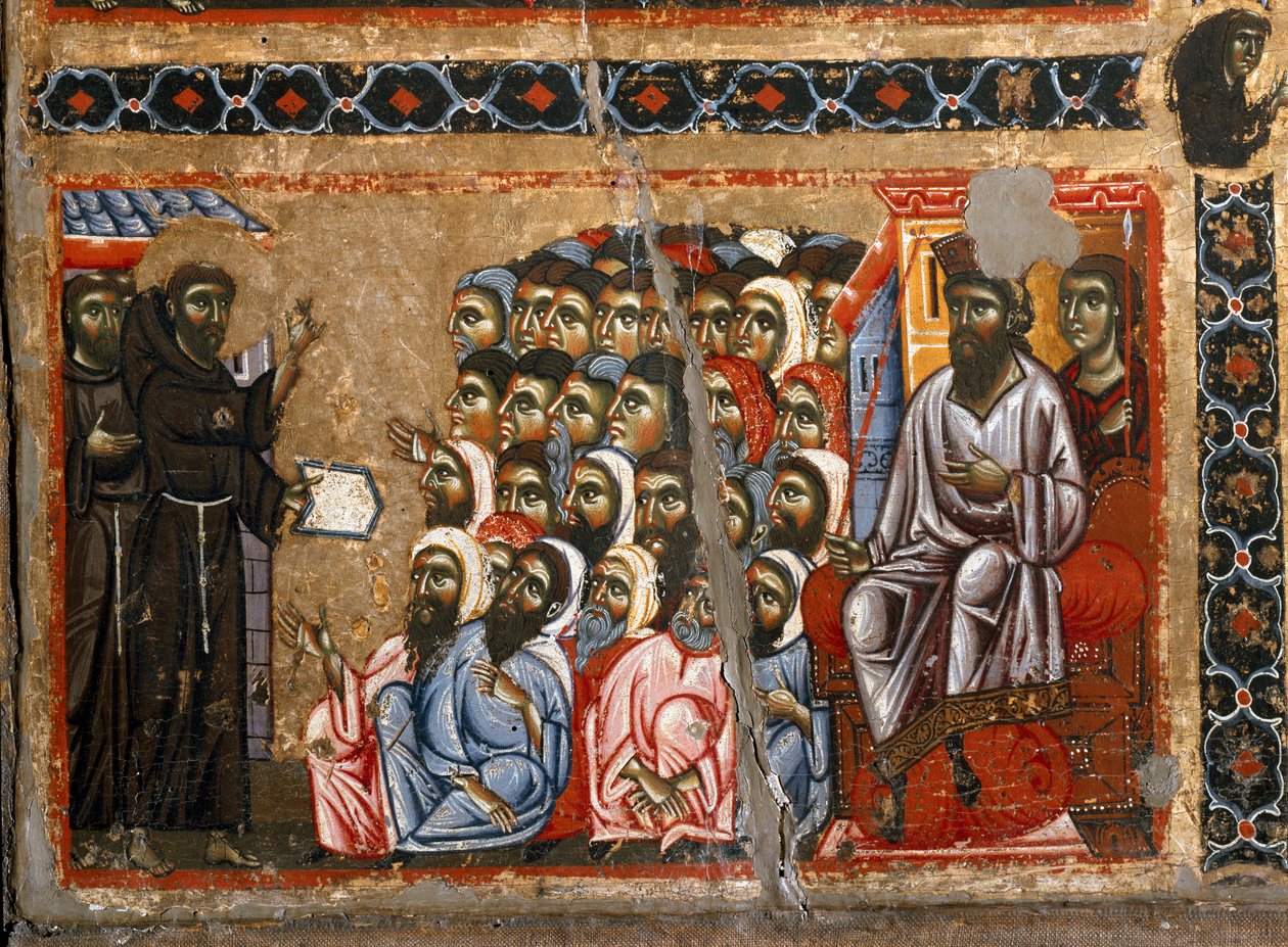 Histoire de la vie de Saint François du retable de San Francesco d