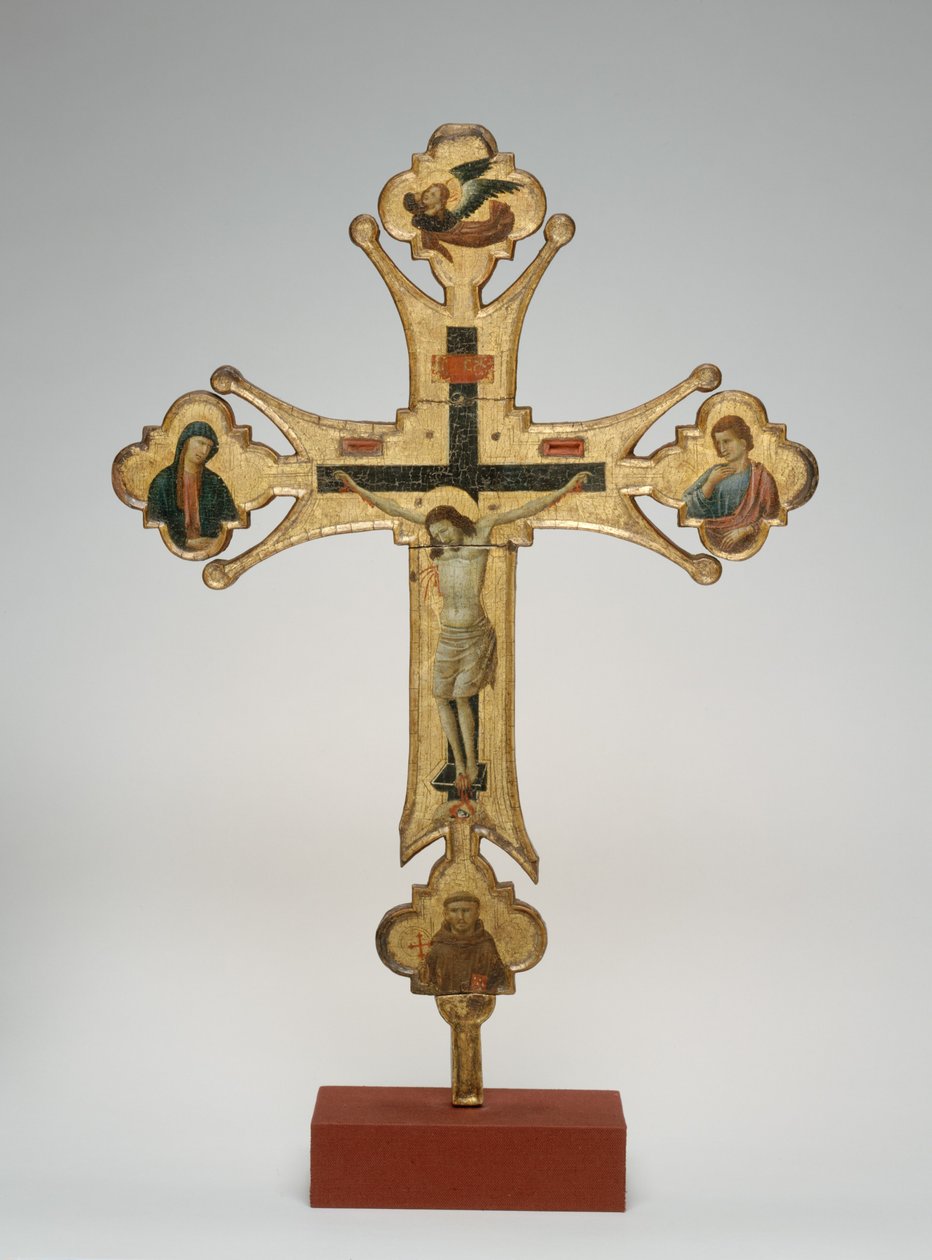 Croix processionnelle, c. 1320 - Maestro di Santa Chiara