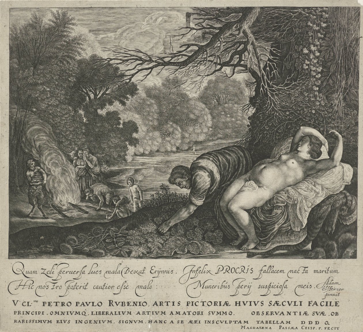Céphale et Procris - Magdalena van de Passe