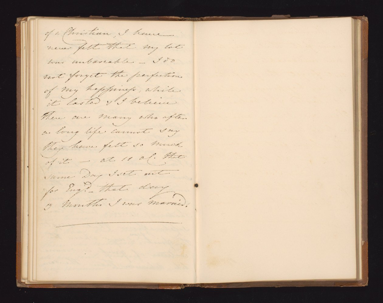 Extrait de manuscrit du récit de Lady De Lancey sur la campagne de Waterloo - Magdalene Hall De Lancey