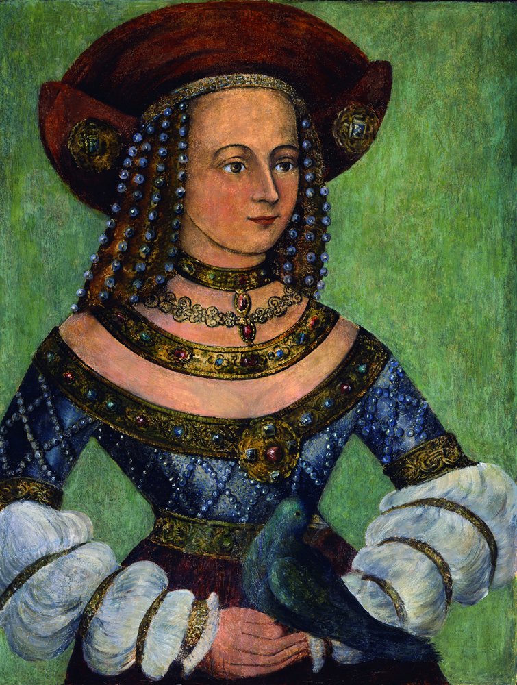 Portrait de Jadwiga Jagiellon - Nicolaus Alexander Mair von Landshut
