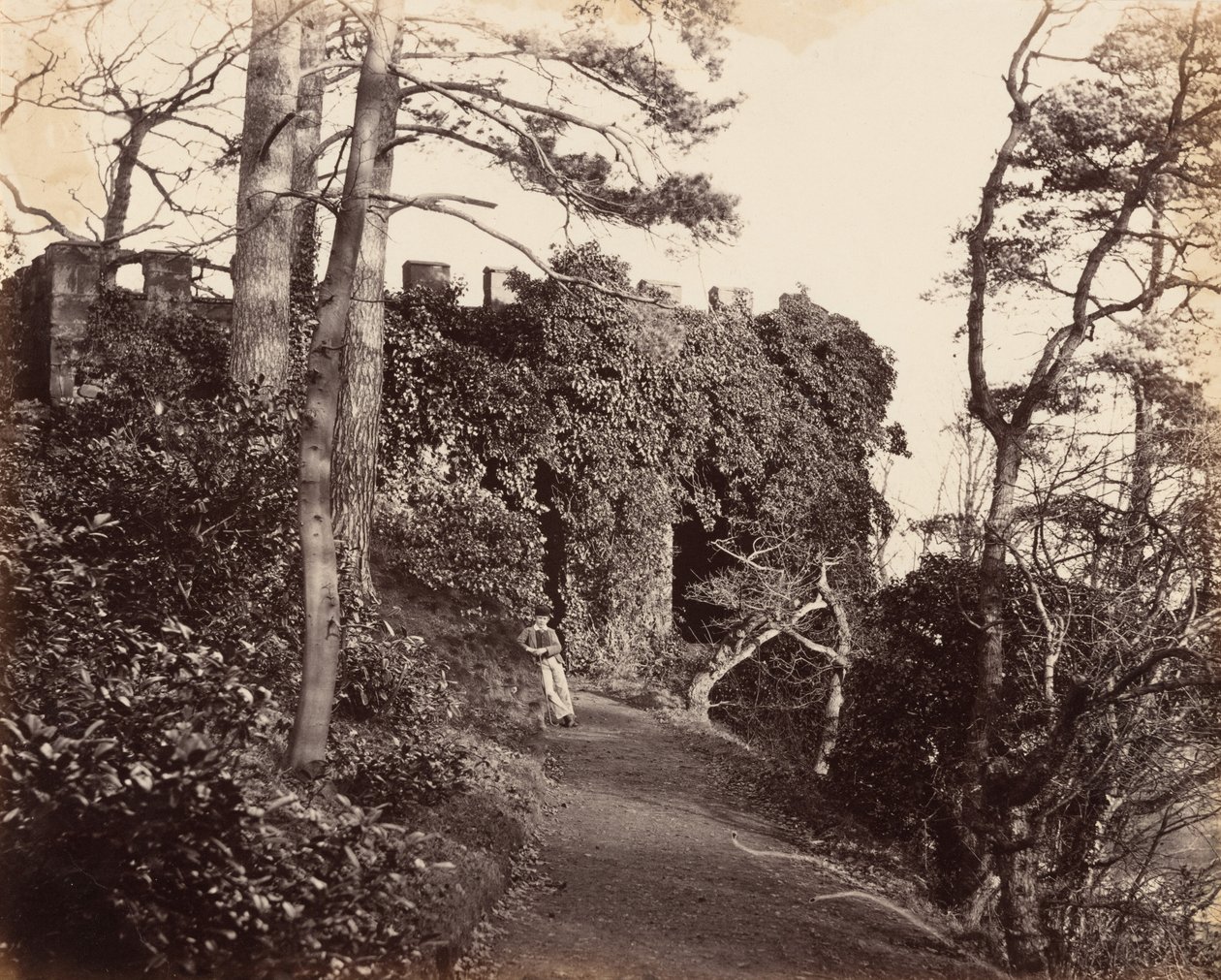 A Winterdyne sur la Severn, dans les années 1860 (photo) - Major Francis Gresley
