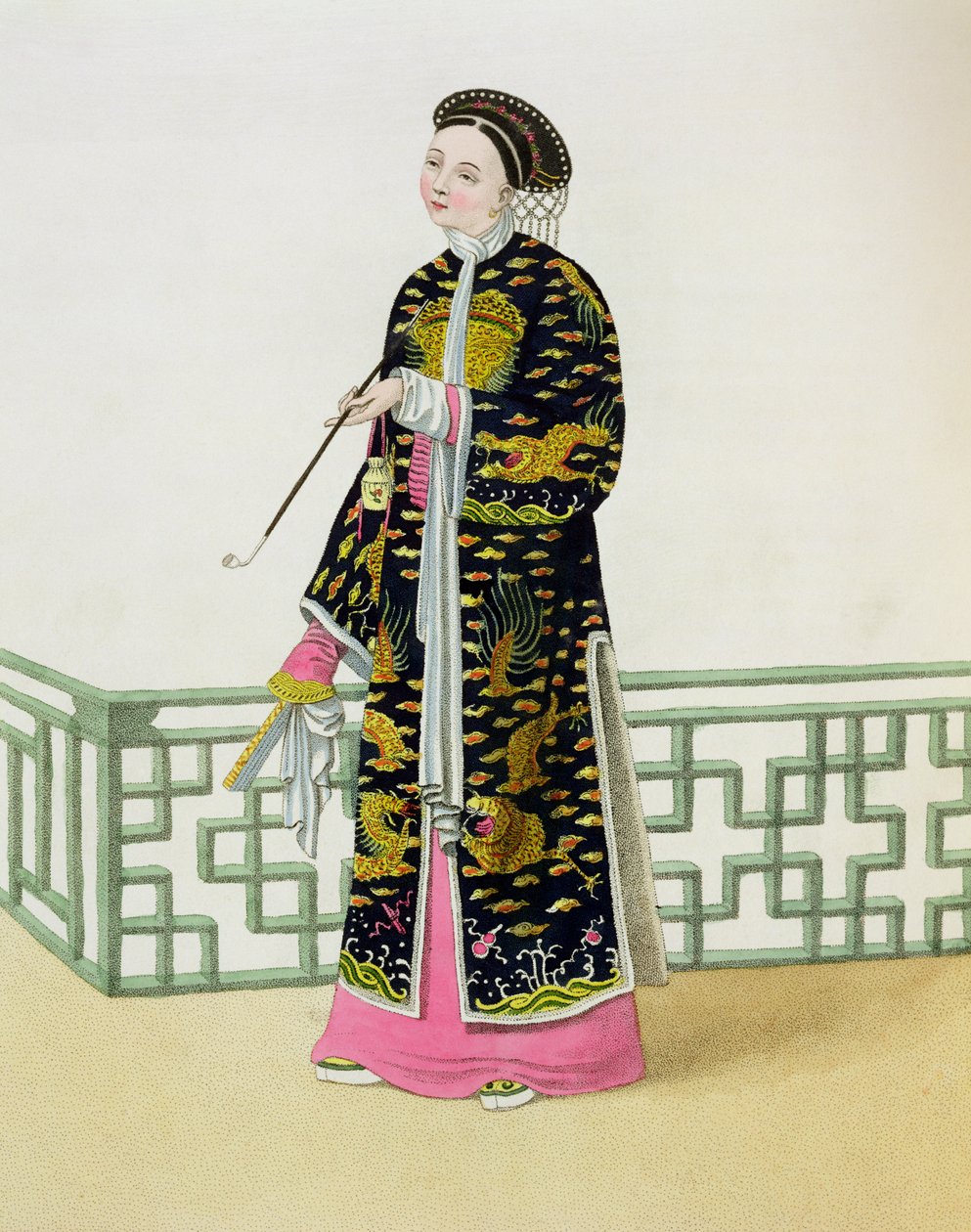 Une dame de distinction dans son habit de cérémonie, planche 60 de 