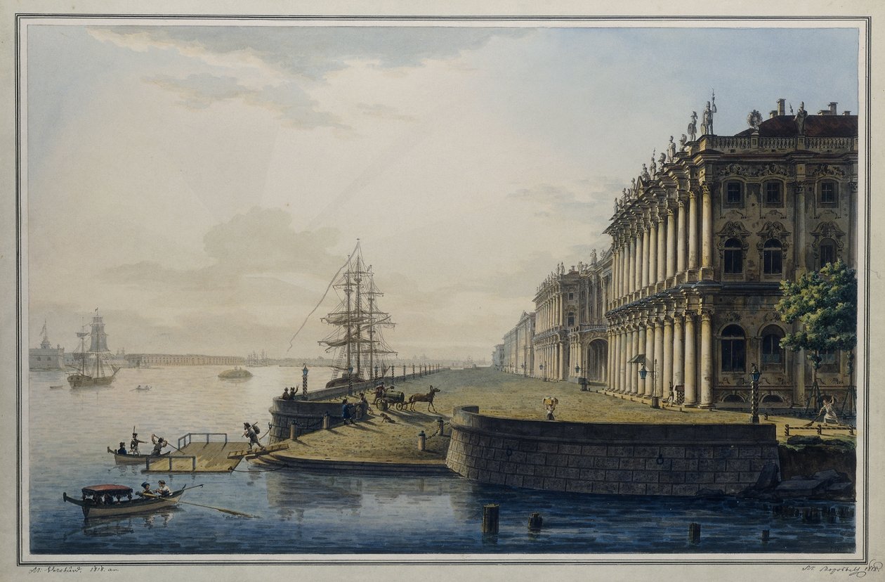 Vue du palais d