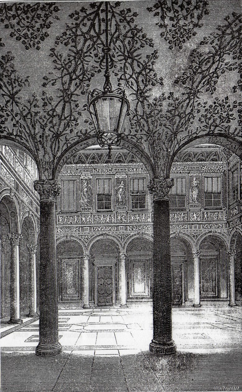 Cour du Palazzo Bigli - Mantovani