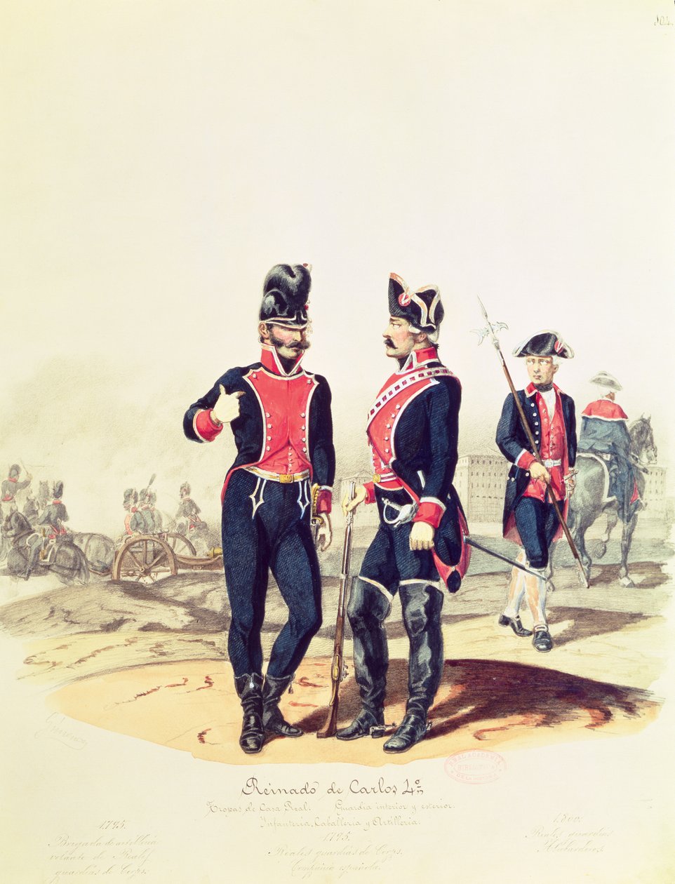 Règne de Charles IV, 1795 - Manuel Jimenez Gonzalez