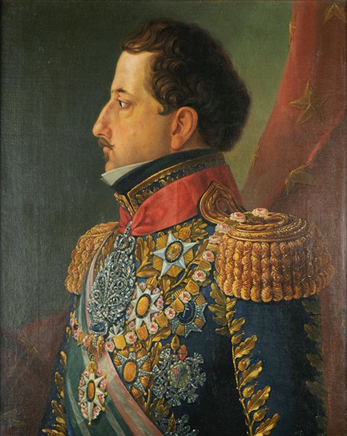 Portrait de Pedro I du Brésil - Manuel Araújo de Porto Alegre