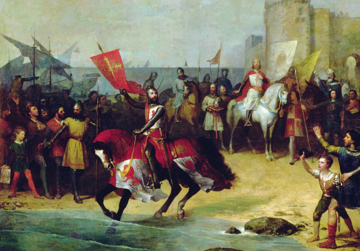 La reprise de Cadix en 1262 par Alphonse le Sage - Manuel Cabral y Aguado Bejarano