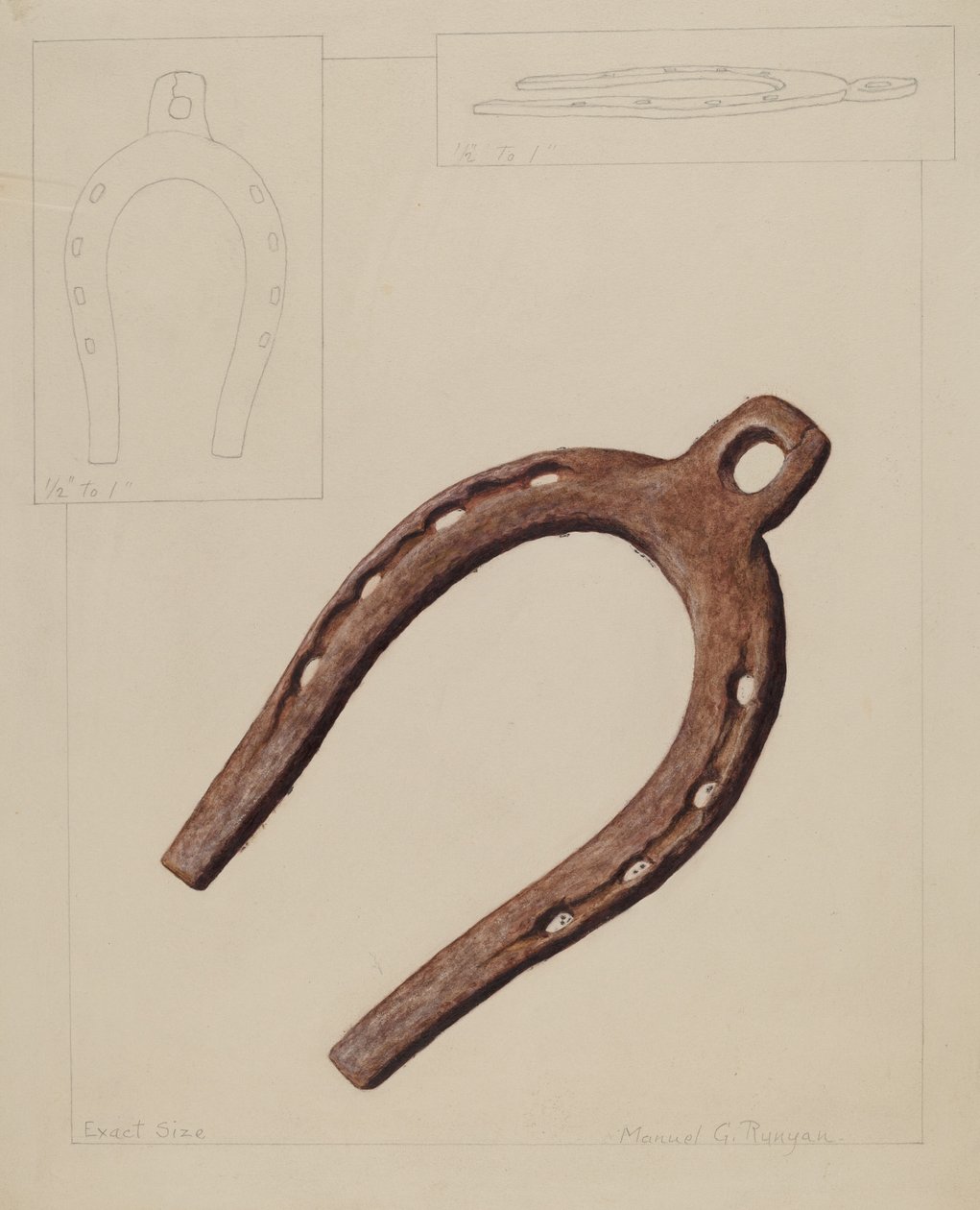 Mule Shoe, vers 1937 - Manuel G. Runyan