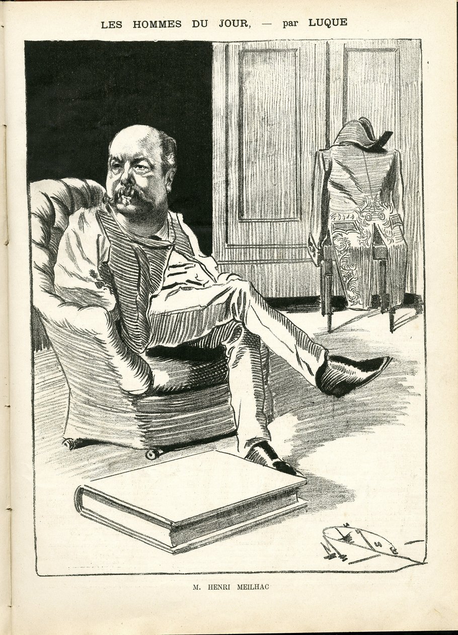Illustration de Manuel Luque (1854-1919) dans La Caricature (1880) - Manuel Luque