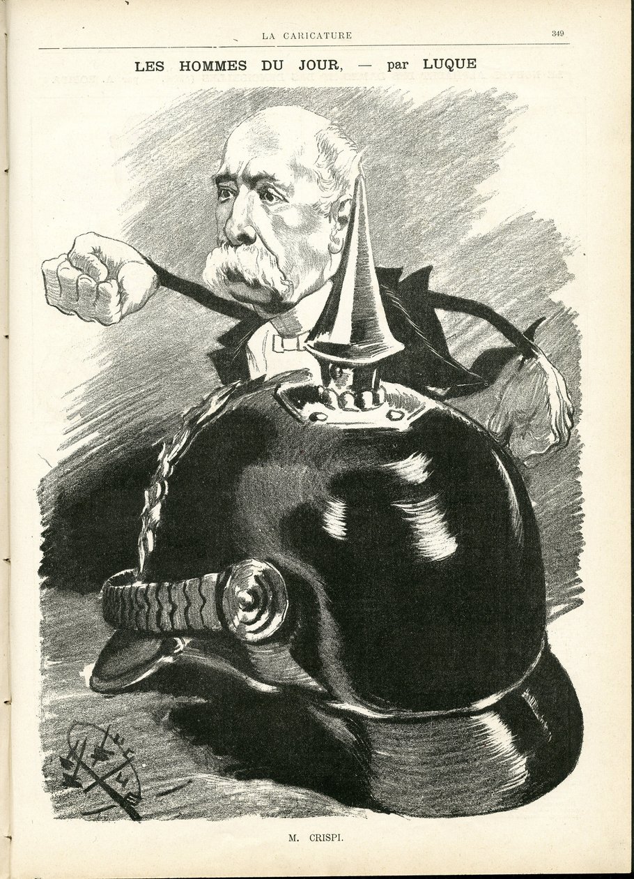 Illustration par Manuel Luque (1854-1919) dans La Caricature (1880) - Manuel Luque