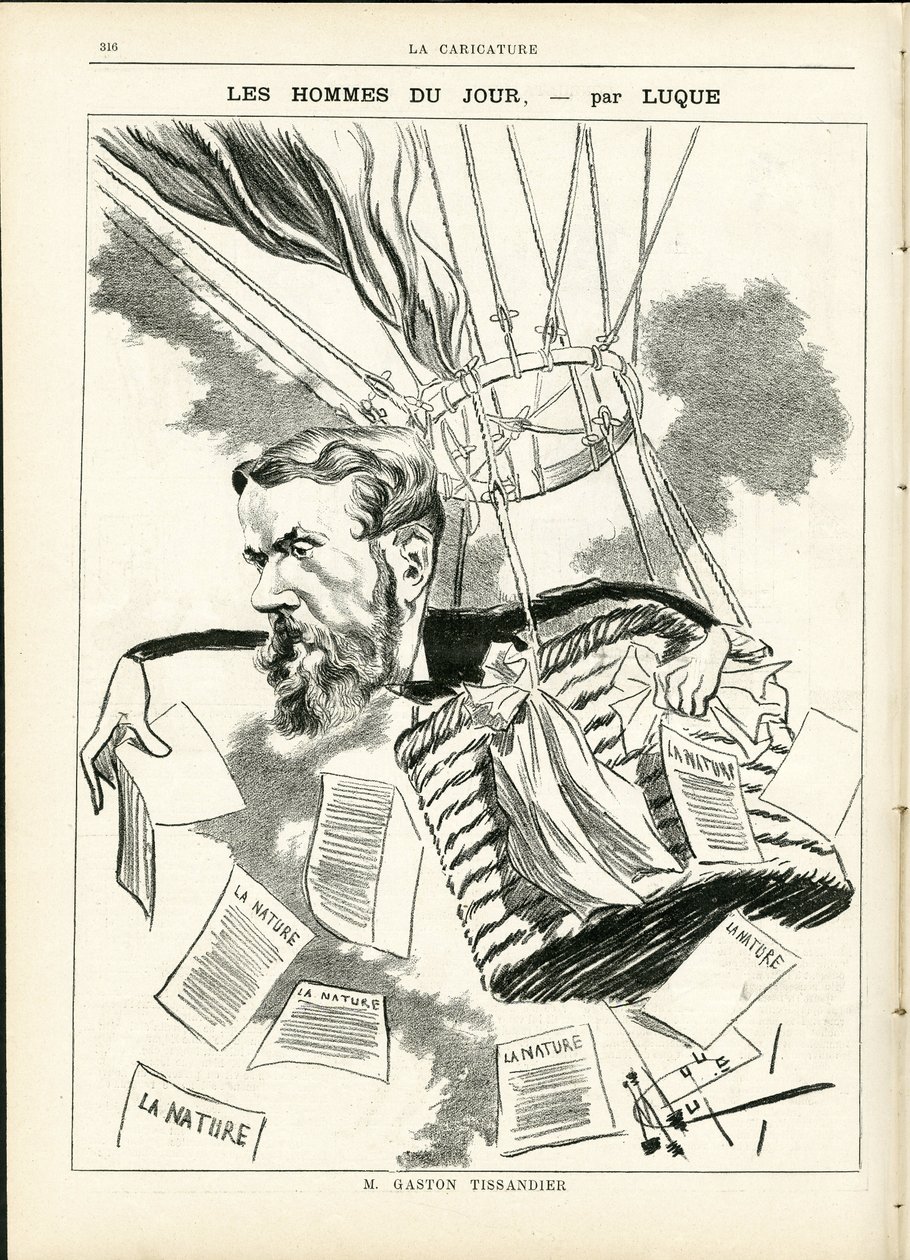 Illustration dans La Caricature (1880) - Manuel Luque