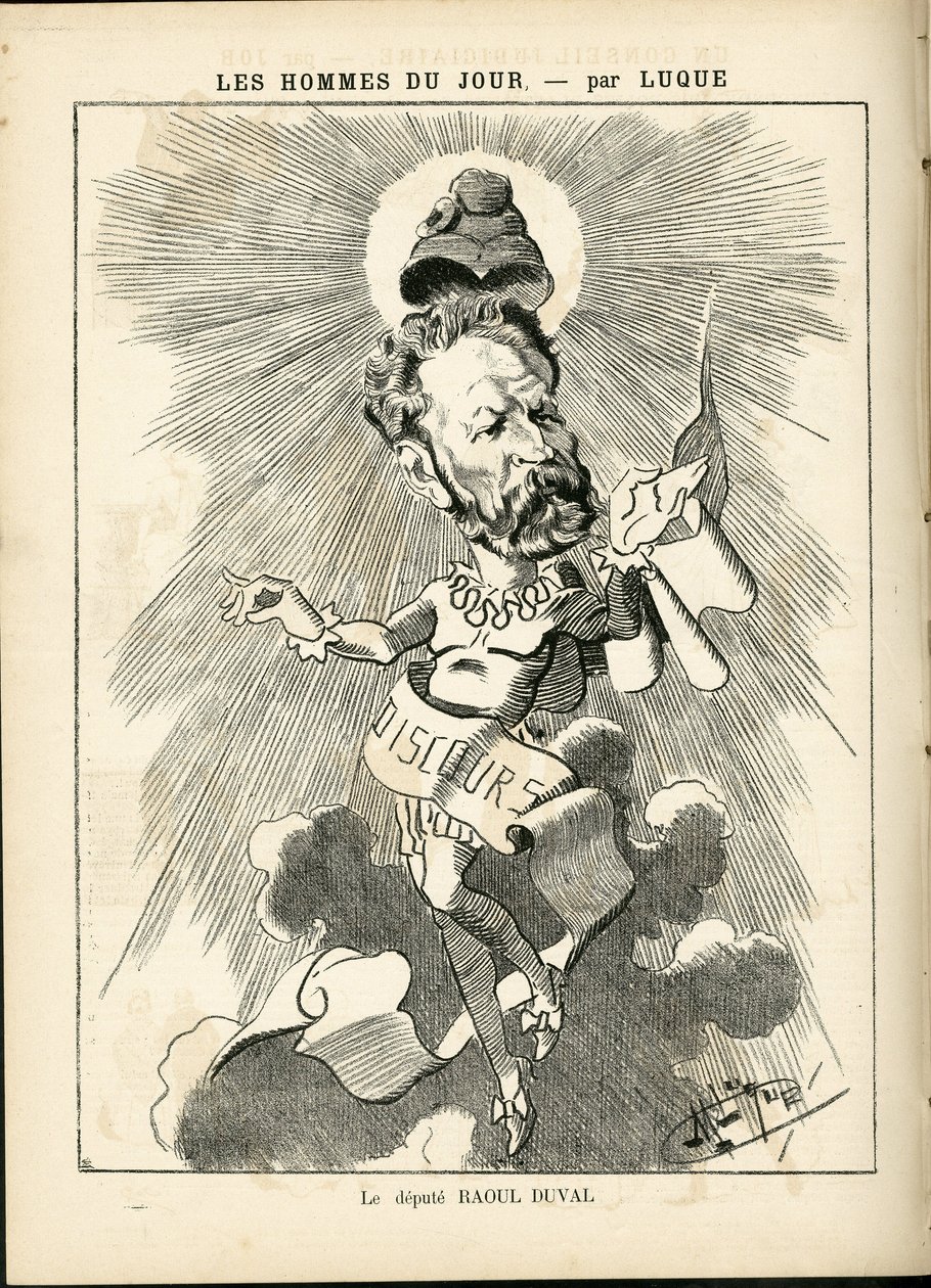 Illustration dans La Caricature (1880) - Manuel Luque