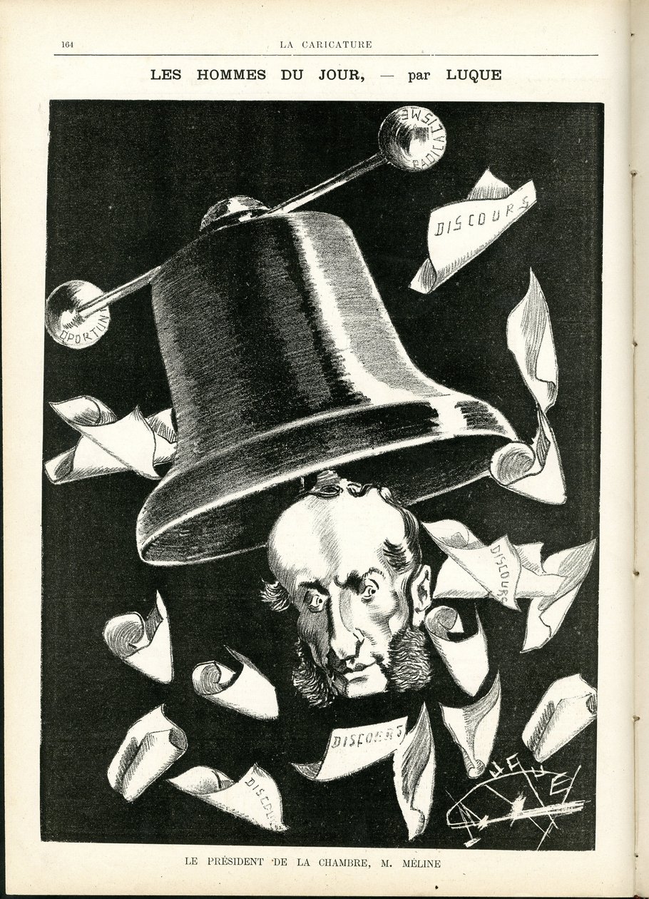 Illustration de Manuel Luque dans La Caricature (1880) - Manuel Luque