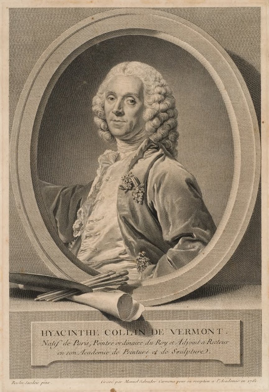 Hyacinthe Collin de Vermont, 1693-1761, peintre et membre de l