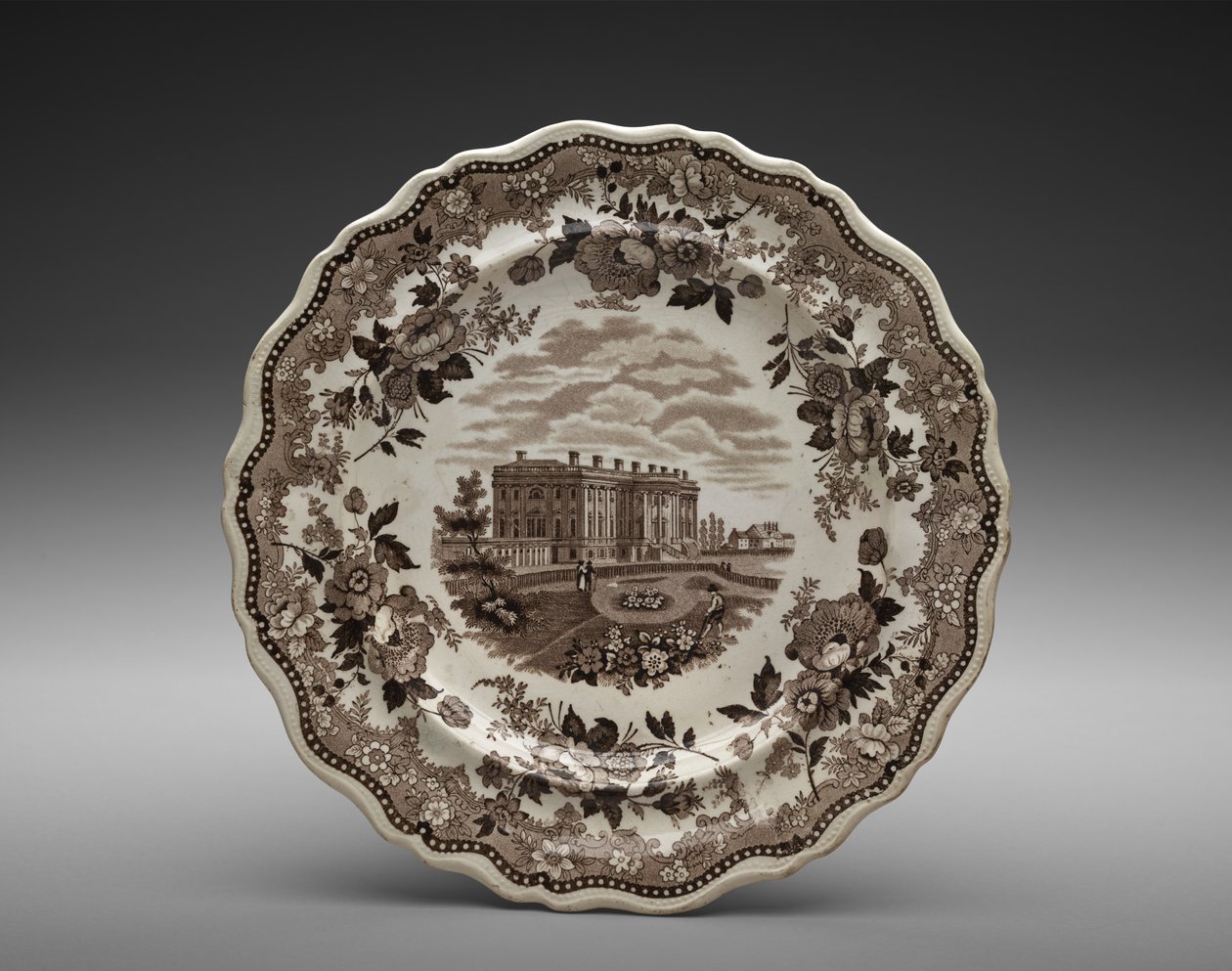 Assiette, 1831-c.1843 - Manufacturer Job and John Jackson