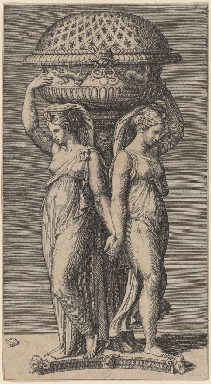 Un Encensoir - Marcantonio Raimondi