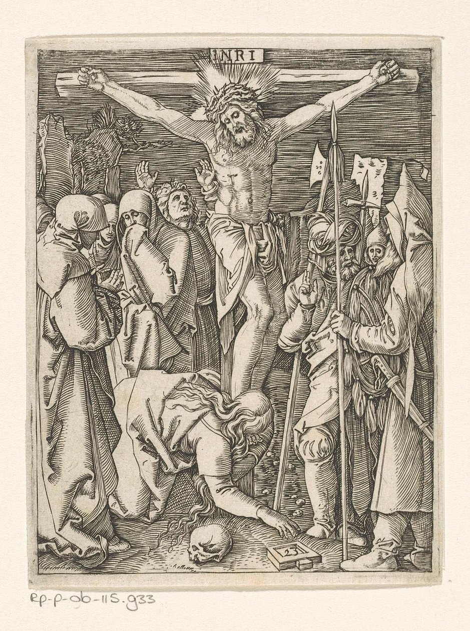 Crucifixion - Marcantonio Raimondi