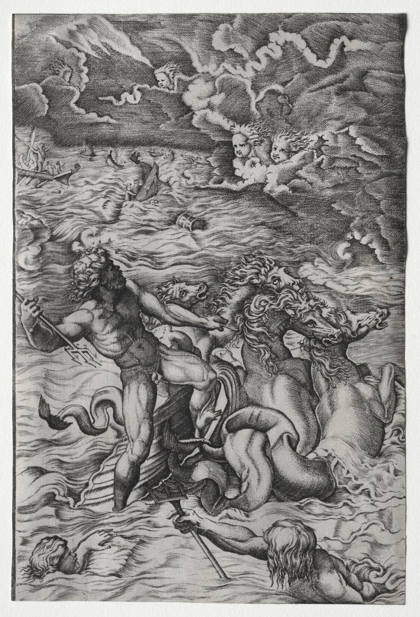Neptune calmant la tempête qu