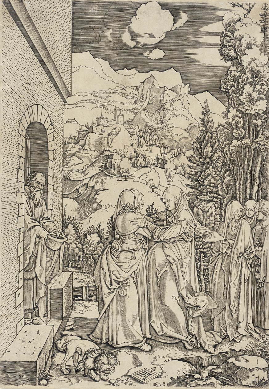 La Visitation - Marcantonio Raimondi