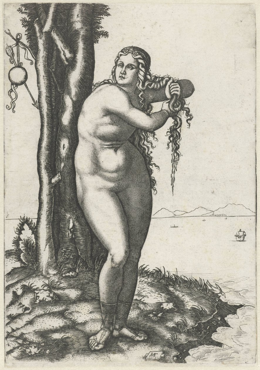 Naissance de Vénus - Marcantonio Raimondi
