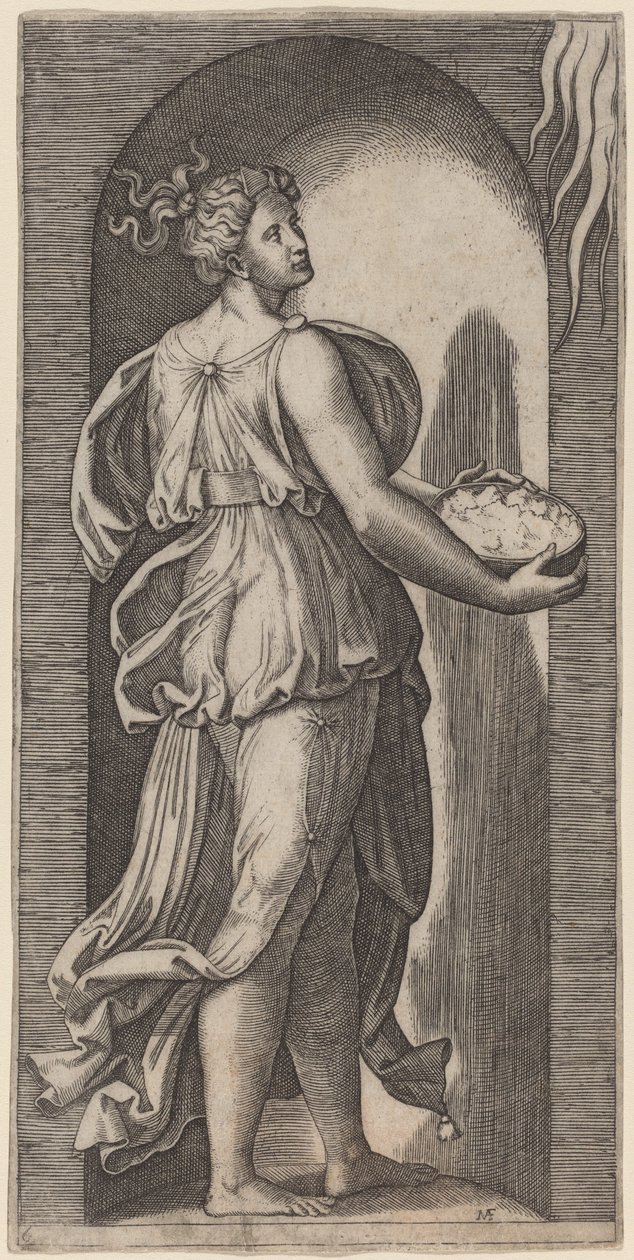 Espoir - Marcantonio Raimondi after Raphael