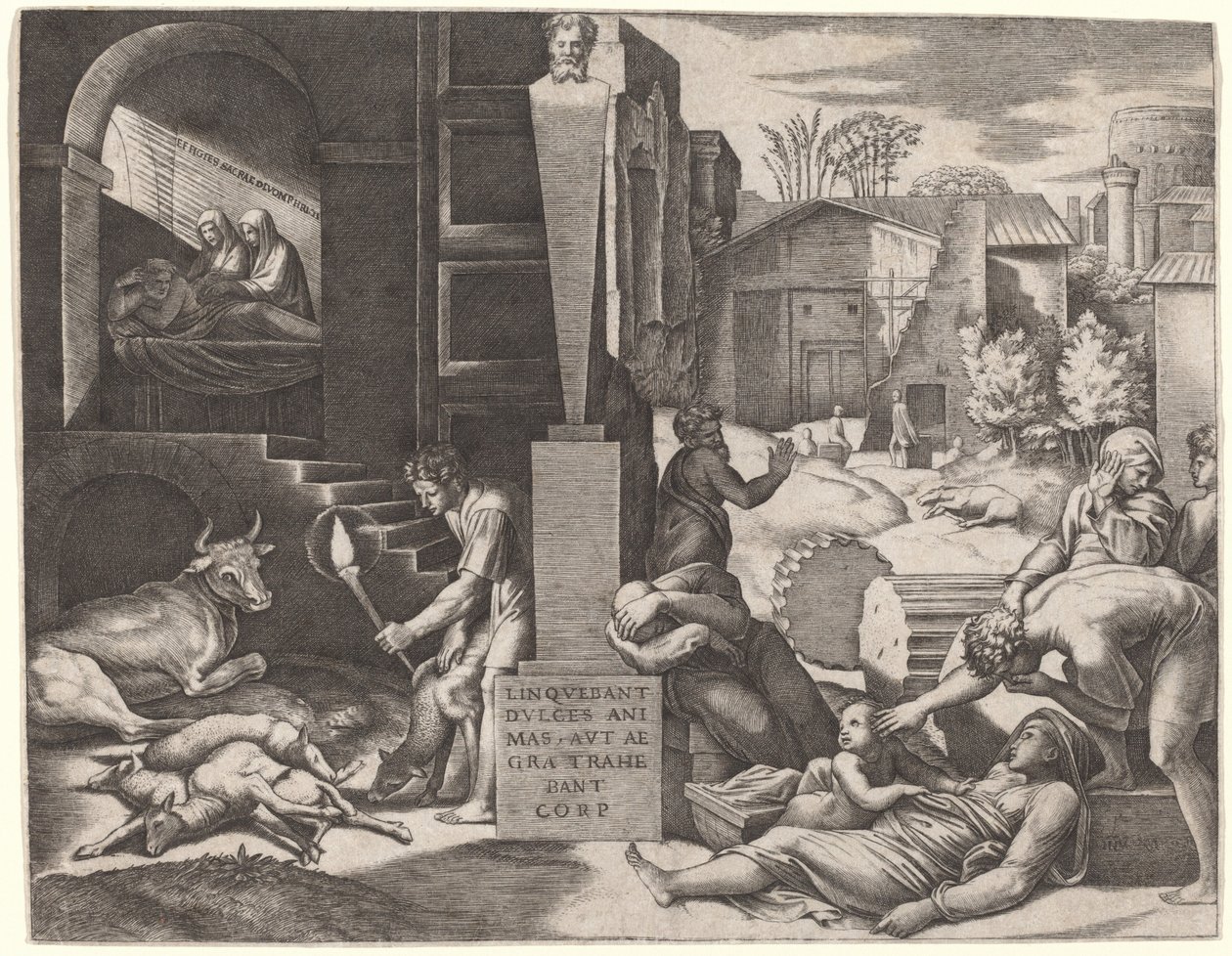 Il Morbetto - Marcantonio Raimondi after Raphael