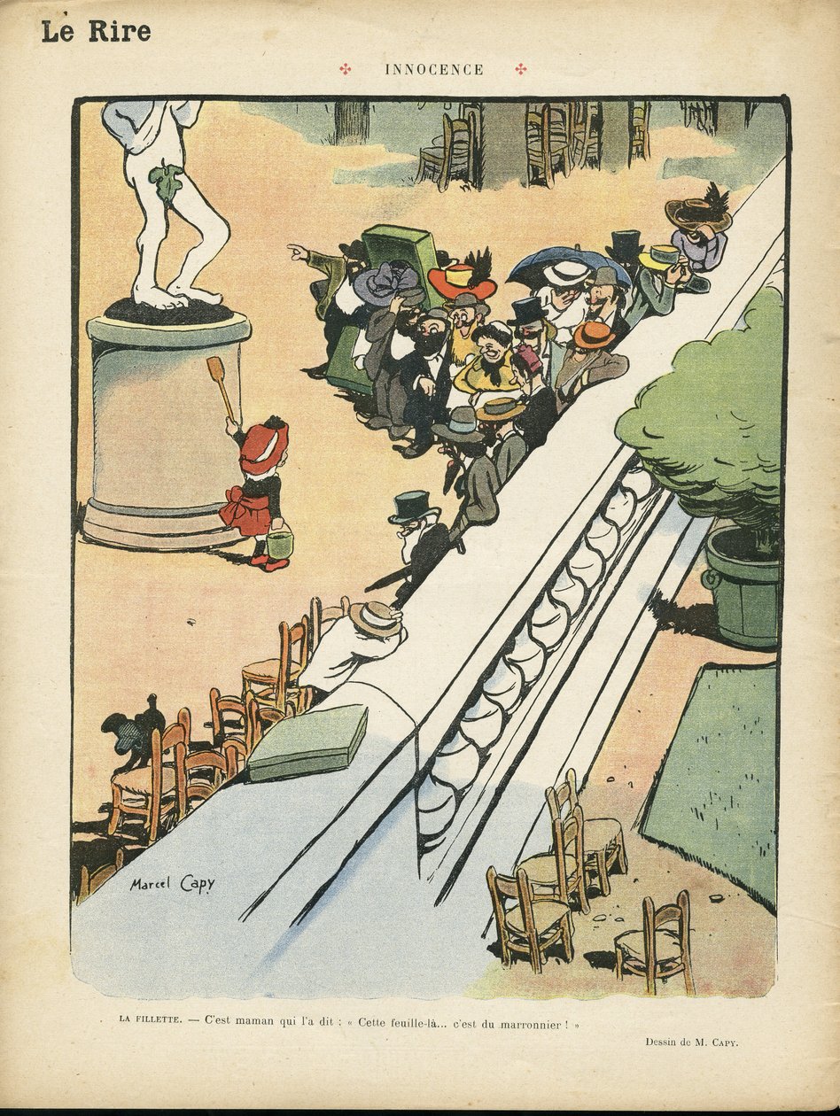 Illustration de Marcel Capy (1865-1941) dans Le Rire - Marcel Amable O.L. Capy