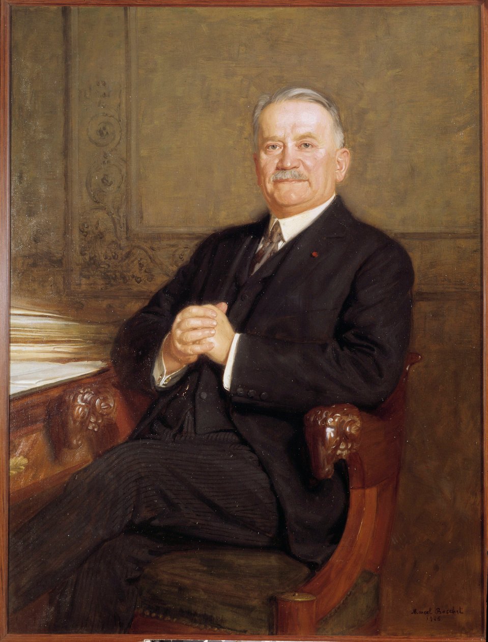 Portrait du président de la République Gaston Doumergue - Marcel Andre Baschet