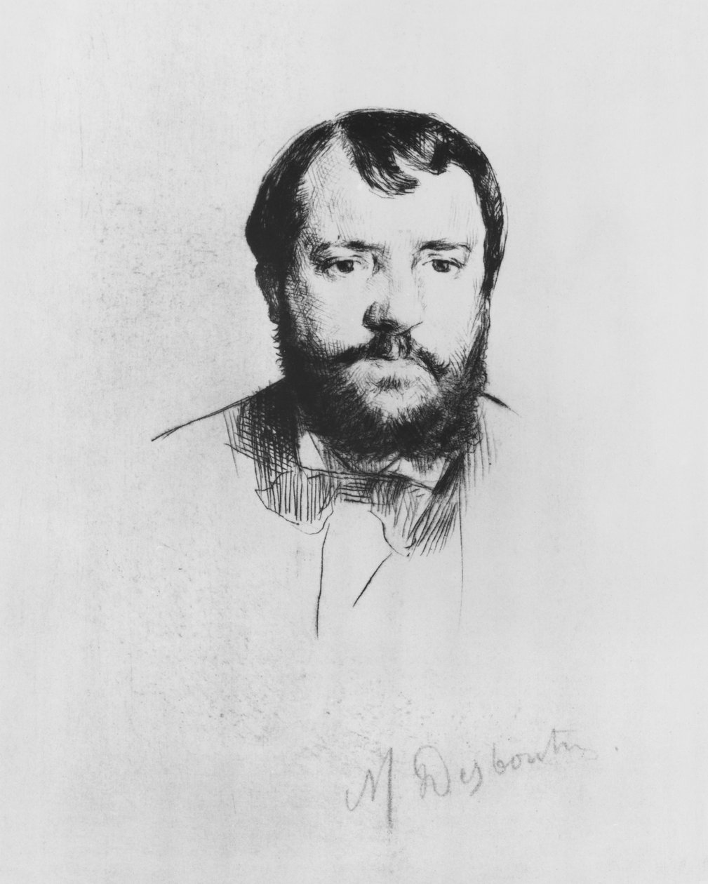 Ernest Hoschede, 1875 - Marcellin Gilbert Desboutin