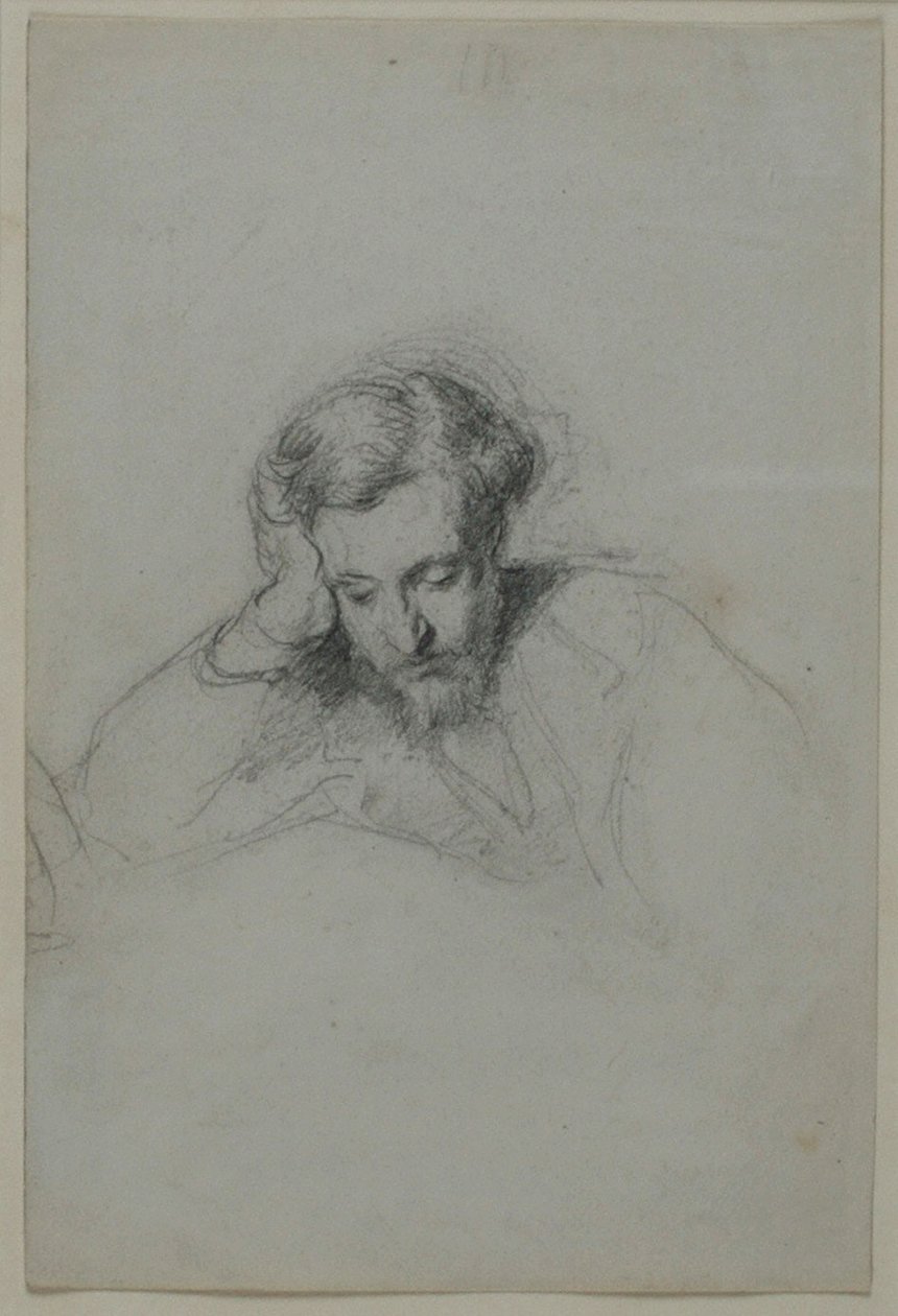 Portrait du poète Heinrich Heine 1797-1856, 1853 - Marcellin Gilbert Desboutins