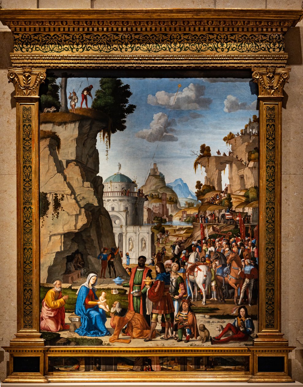 Adoration des Mages - Marcello Fogolino