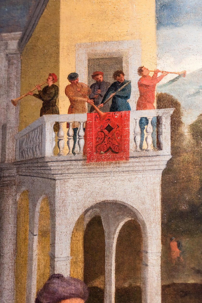 Le retour du fils prodigue, détail - Marcello Fogolino