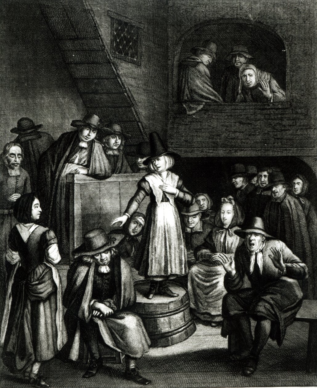 Réunion Quaker, 1699 - Marcellus or Marcel Lauron