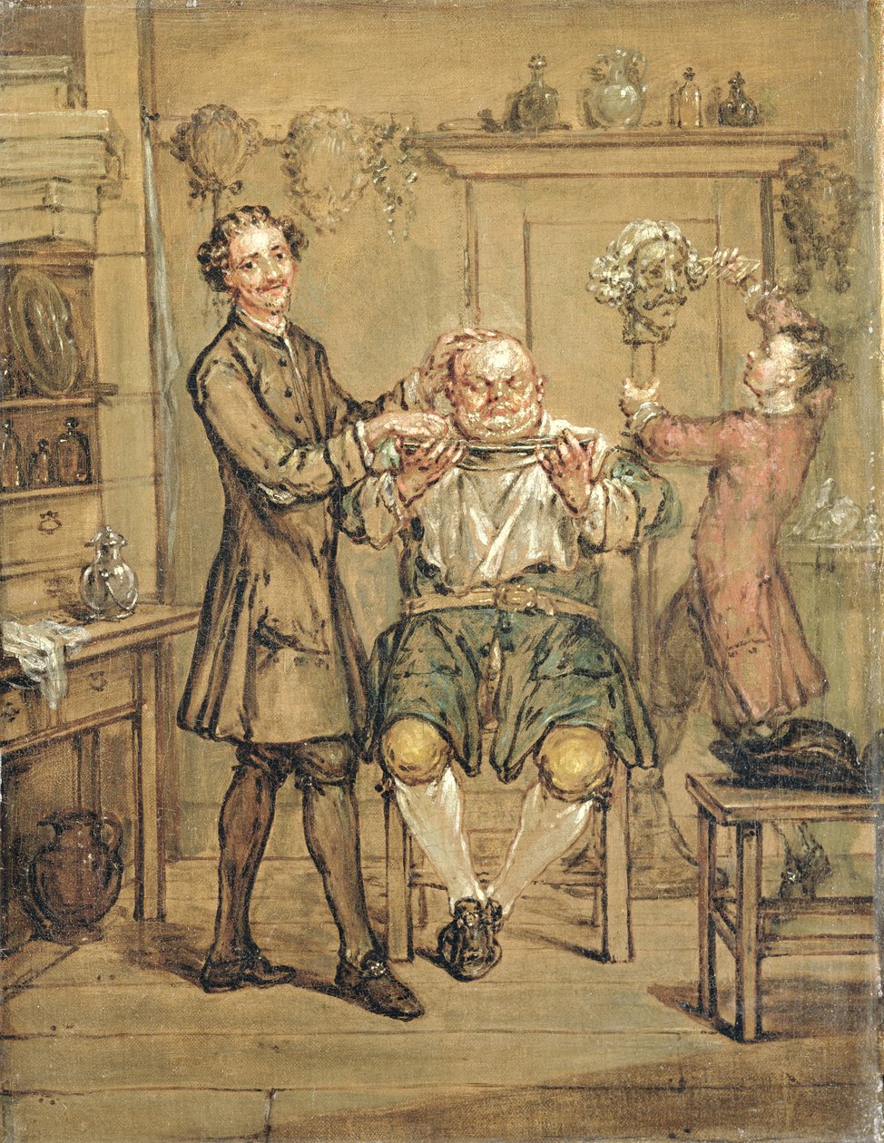 Le Barbier, vers 1760-69 - Marcellus the Younger Laroon