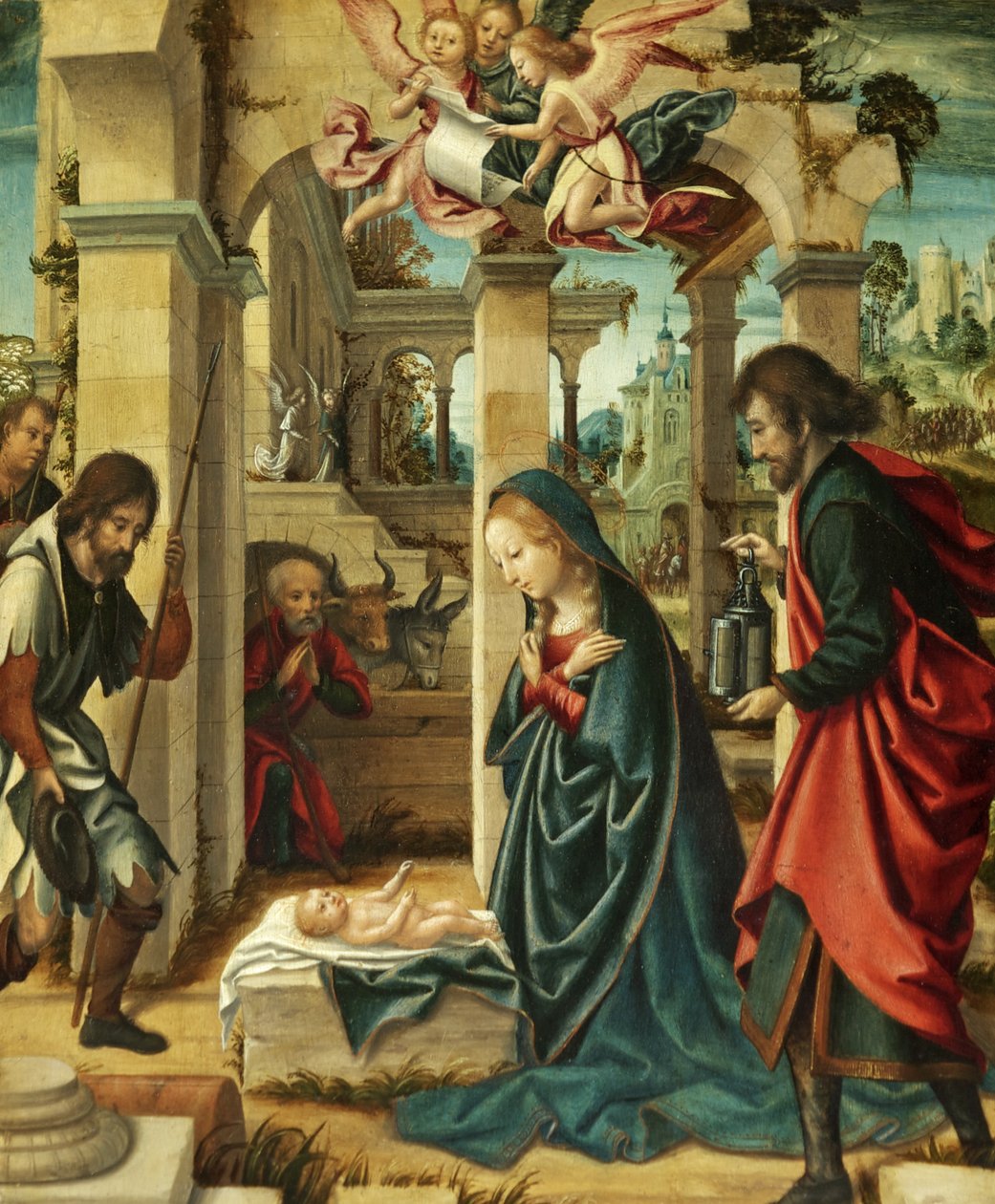 Adoration des bergers - Marcellus (attr. to) Coffermans