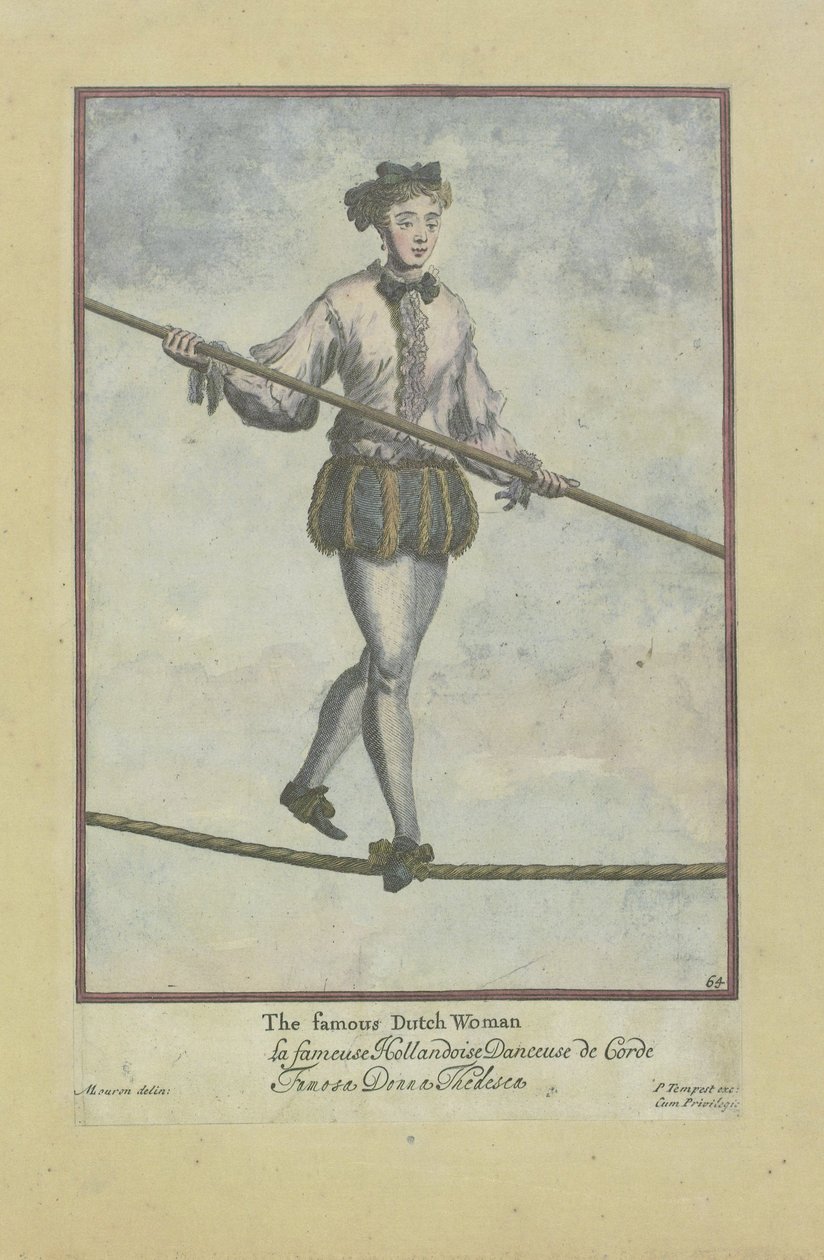 La célèbre Femme Hollandaise - Marcellus or Marcel (after) Lauron