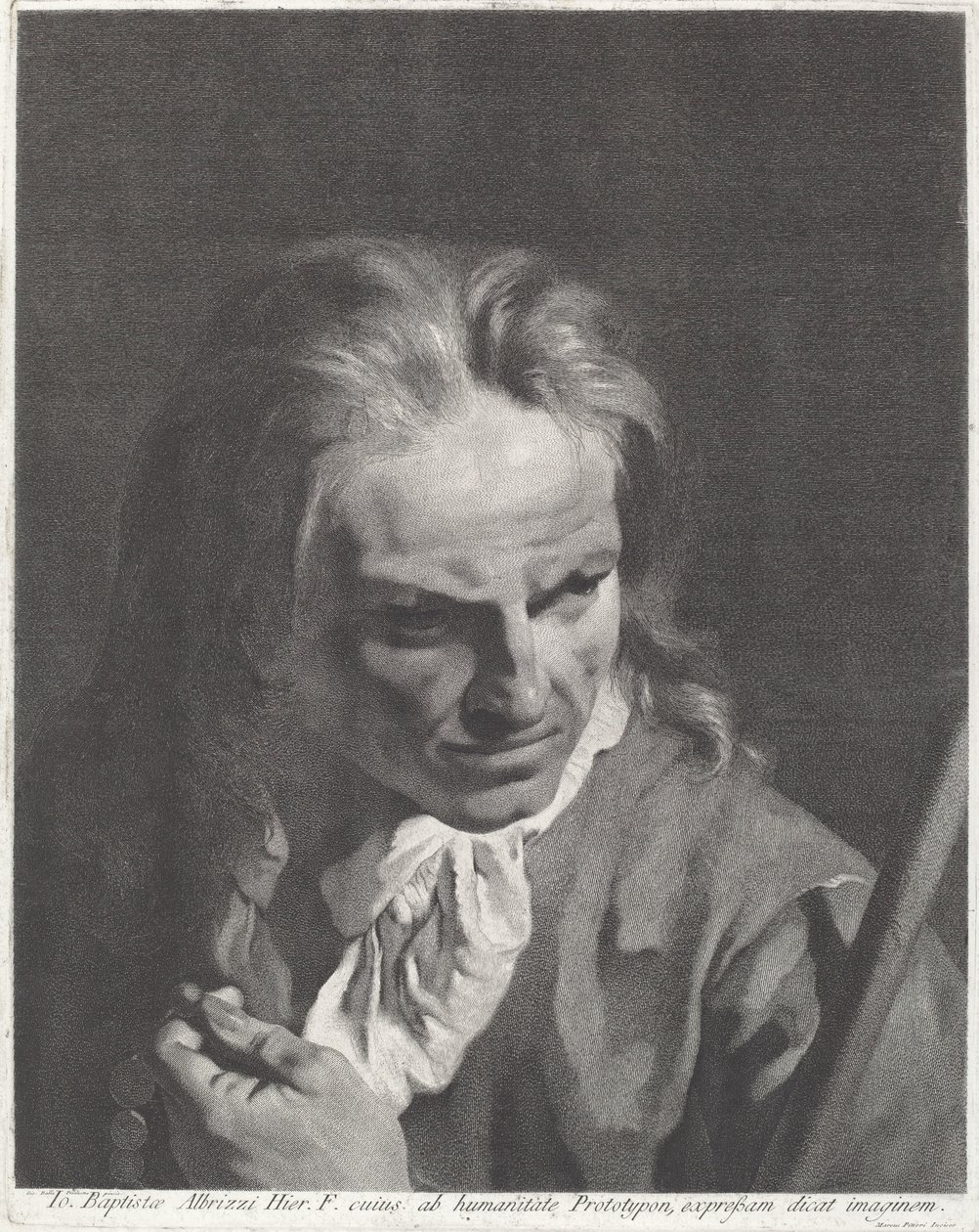 Un gentilhomme pèlerin avec un chapelet - Marco Alvise Pitteri after Giovanni Battista Piazzetta