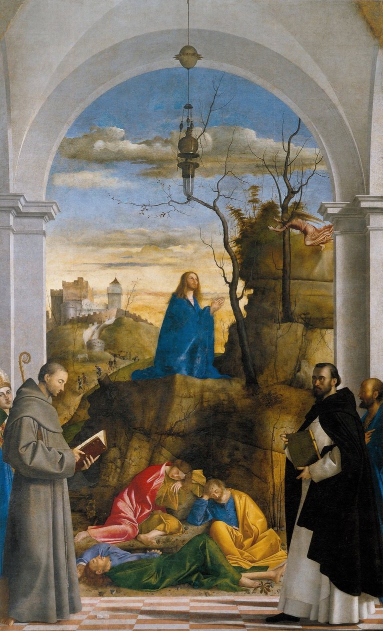 Le Christ sur le mont des Oliviers - Marco Basaiti