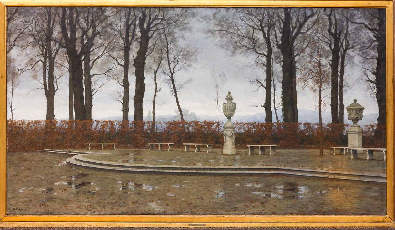 Les jardins royaux de Turin après les pluies de mars - Marco Calderini