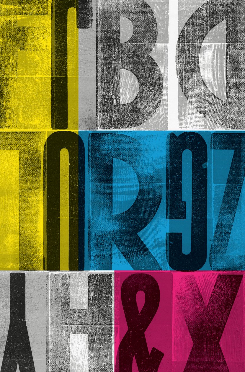 Lettres, 2014 (impression typographique sur papier) - Marco Campedelli