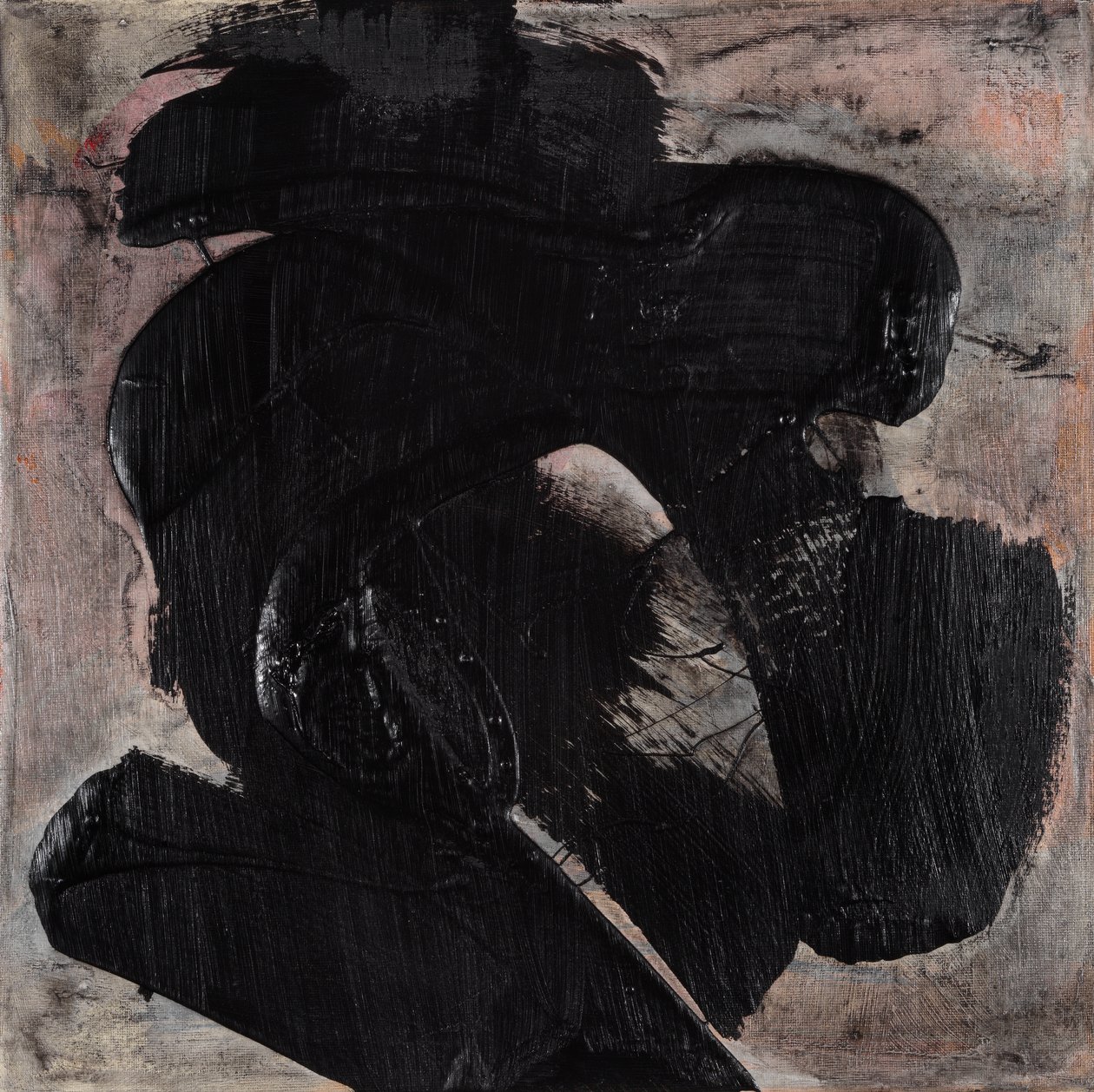 Materica #01, 2024 (acrylique sur toile) - Marco Campedelli