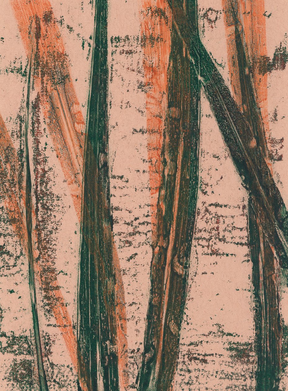 Folle avoine, 2024 (monotype) - Marco Campedelli