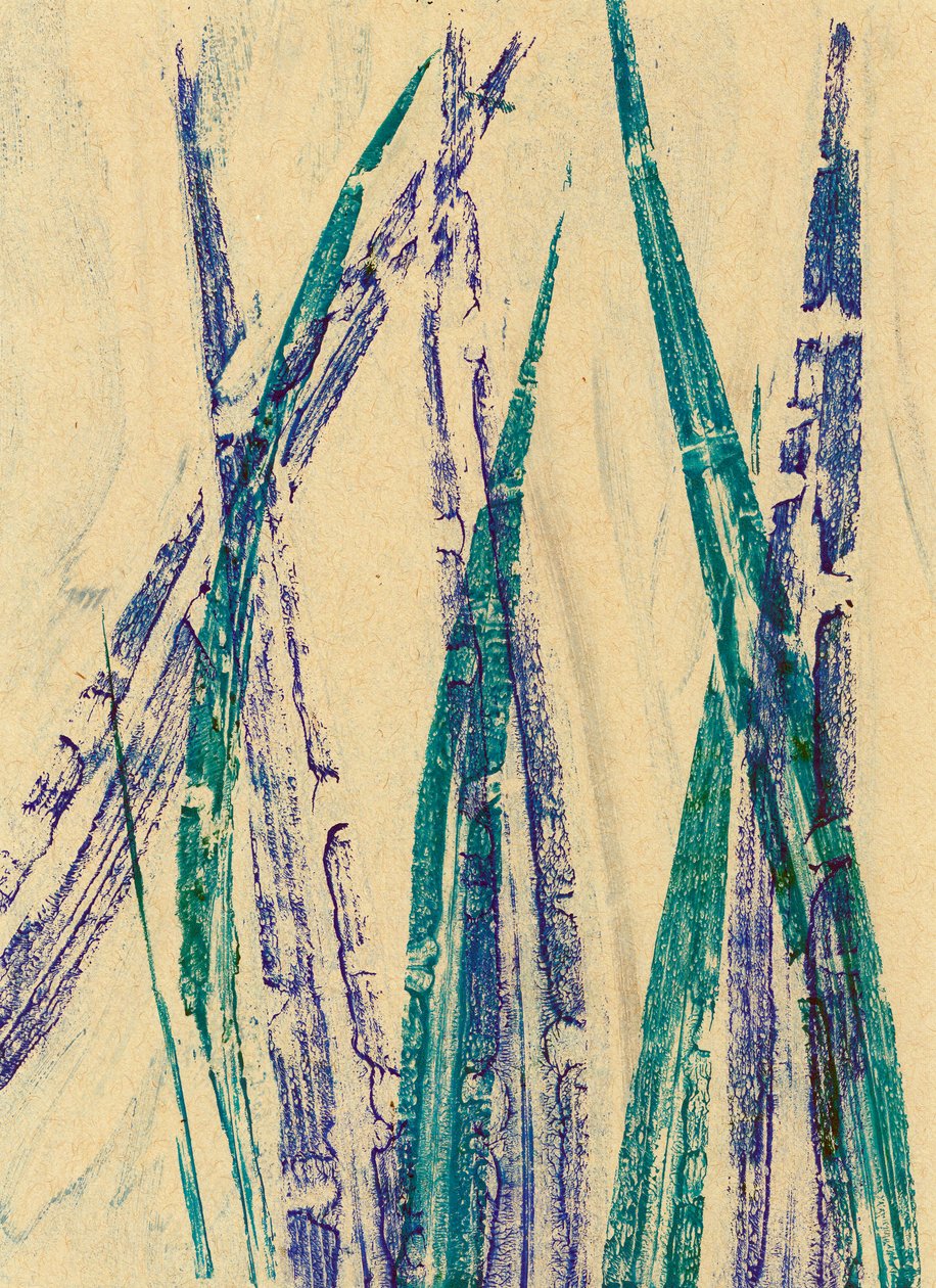 Folle avoine, 2024 (monotype) - Marco Campedelli