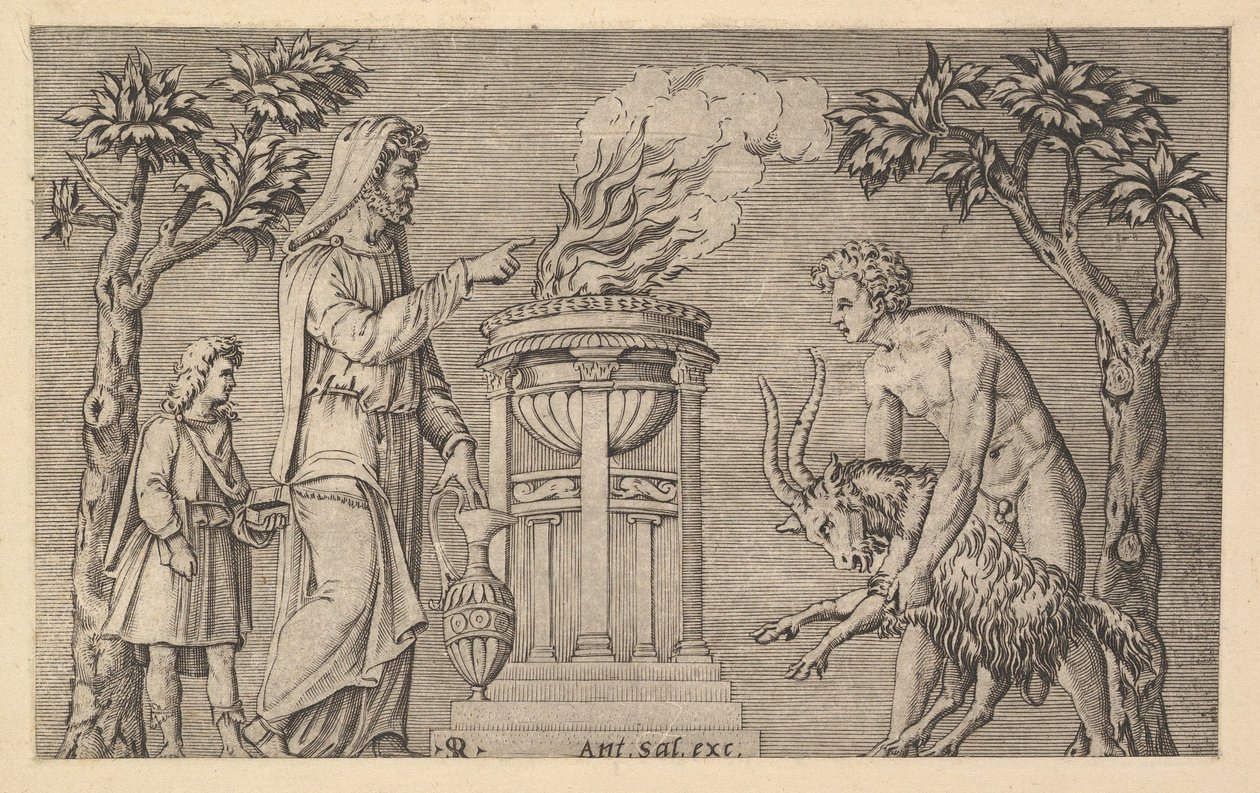 Speculum Romanae Magnificentiae : Le Sacrifice d