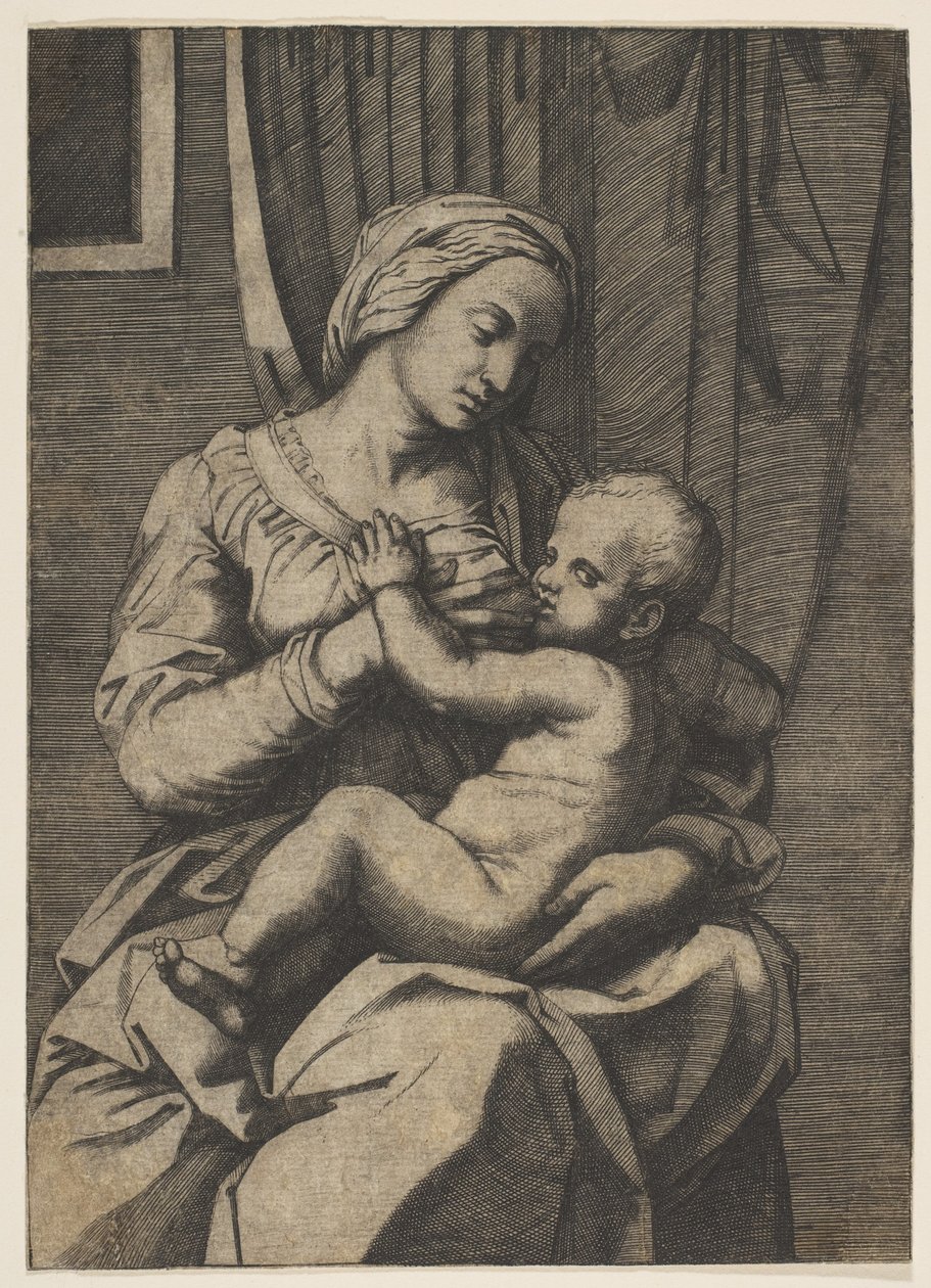 Vierge allaitant l