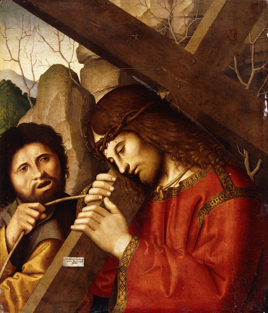 Le Christ portant la croix - Marco Palmezzano