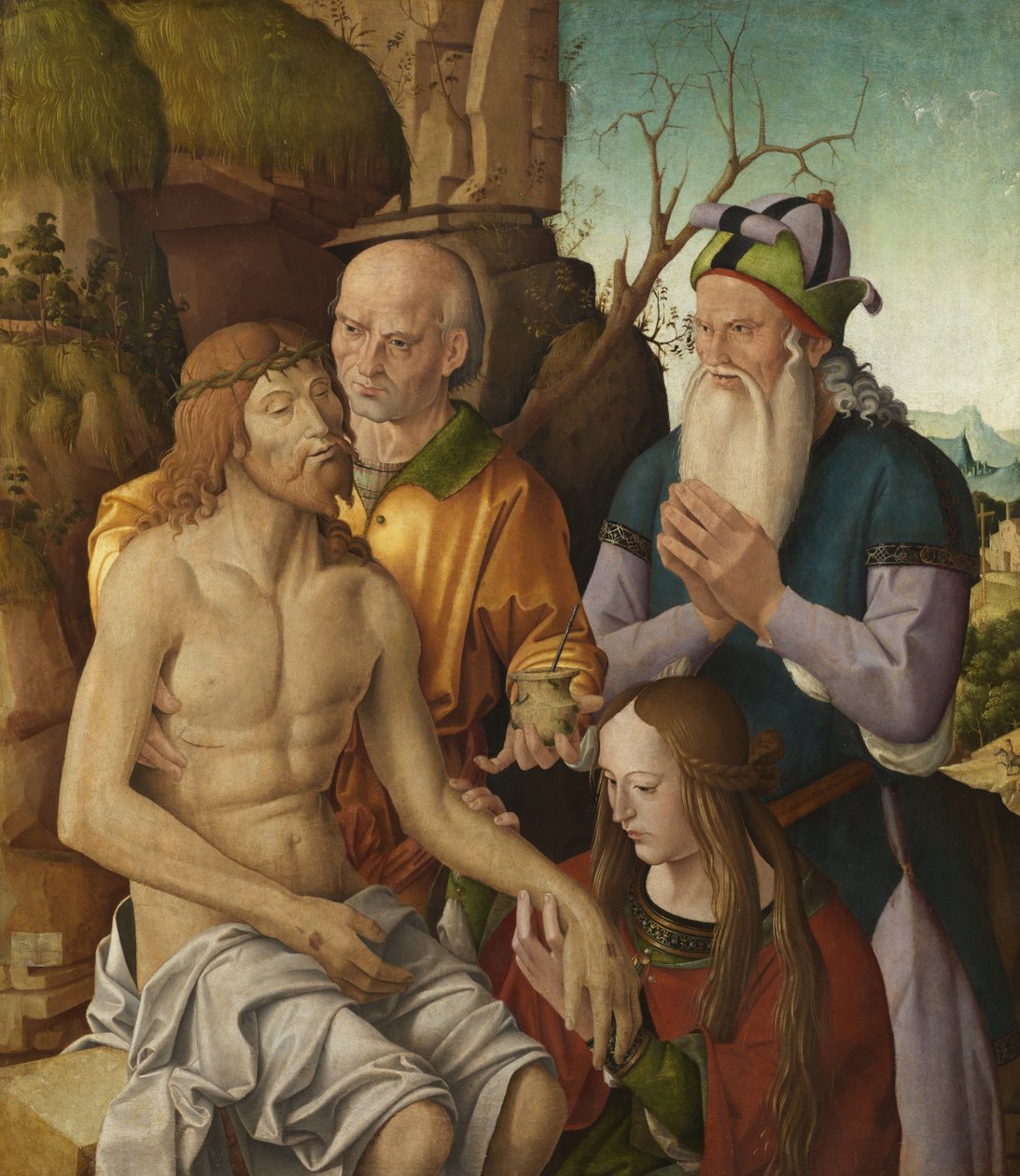 La Lamentation sur le Christ mort, vers 1500 - Marco Palmezzano