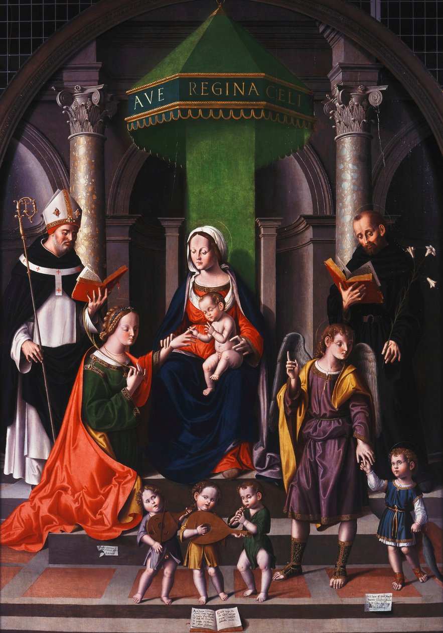 Le Mariage Mystique de Sainte Catherine avec l
