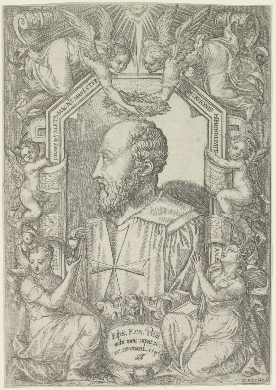 Portrait de Jean Parisot de La Valette, grand maître de l